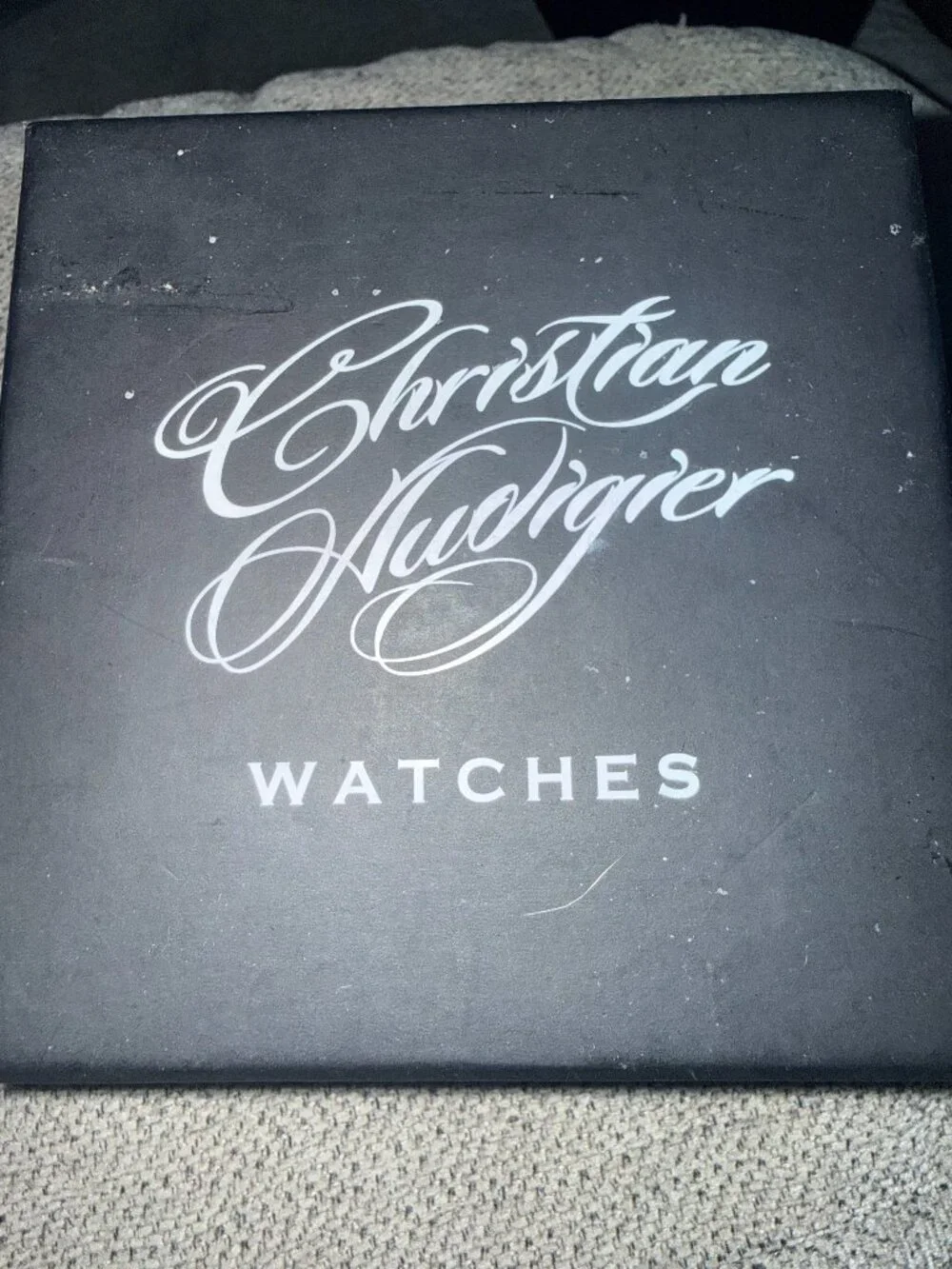 Christian Audigier ETE-103 Gold Death Skull Tattoo Dial Quartz Watch